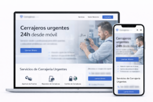 Web para negocio local